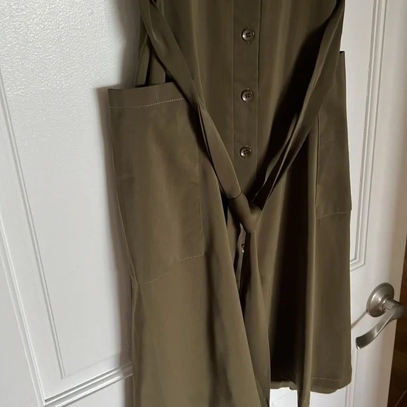 Army Green Dress - Picture 2 of 4